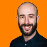 Andrea Pacini Headshot Orange